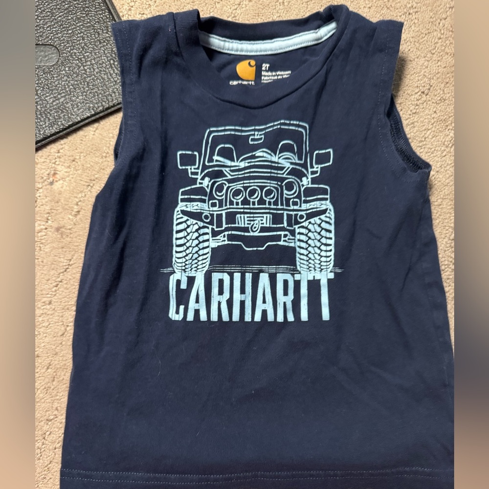 Carhartt Navy 2T tank